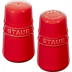 Staub - zestaw do soli i pieprzu, czerwony