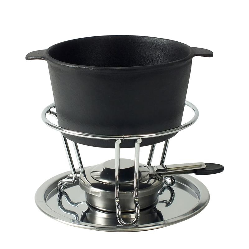 Kela - zestaw do fondue dla 6 os., 11 el., 0,8 l, śred. 20 x 19,5 cm Comore