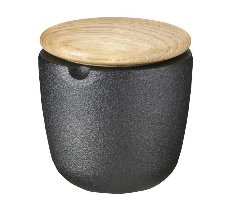 Skeppshult - Pojemnik na przyprawy (dębowa pokrywka)