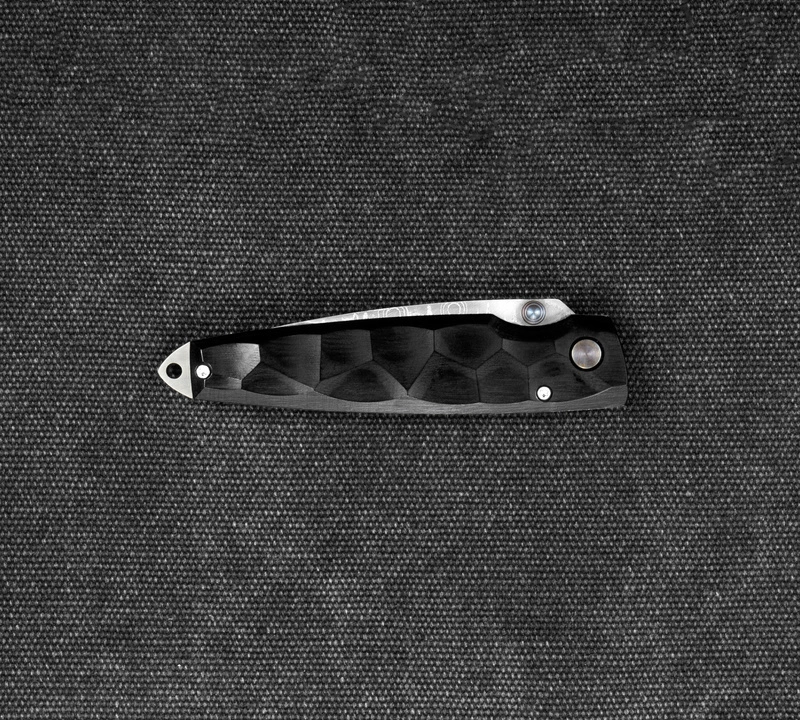 Mcusta - Shinra Emotion 2 Black Pakka Damascus VG-10 6,5 cm