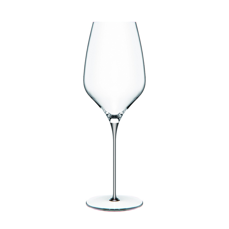 Cheer Moda - Kieliszek do wina Lava Premium srebrny