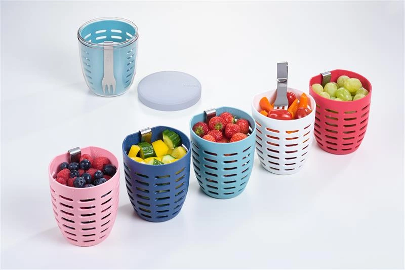 Mepal - Fruit & Veggie Pot Ellipse Nordic Blue