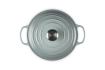 Le Creuset - garnek żeliwny Saute Signature sea salt 3,4 l 24 cm