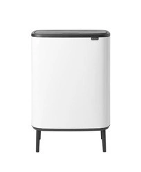 Brabantia - Kosz na śmieci Bo Touch bin Hi 60 l biały