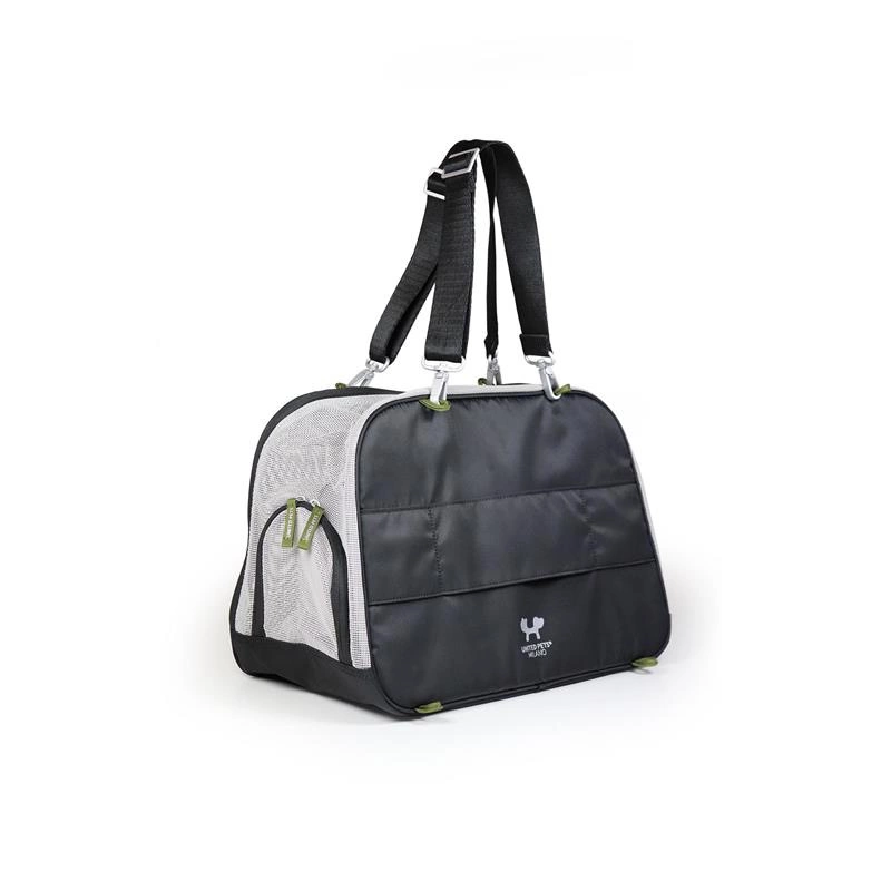 United Pets - Torba/transporter, czarno- zielona