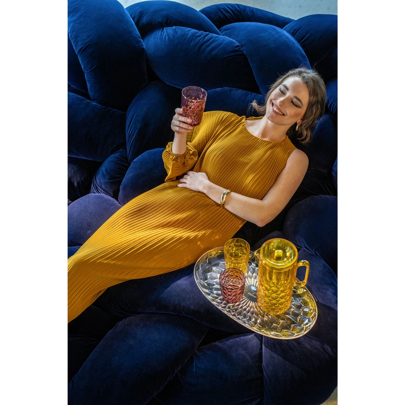 Guzzini - Taca owalna 45 cm - transparentna