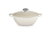 Le Creuset - La Marmite garnek żeliwny rodzinny meringue 26 cm