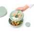 Brabantia - Okrągły pojemnik na sałatkę Make&Take Jade Green