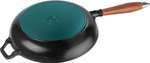 Staub - patelnia żeliwna z drewnianym uchwytem 24 cm