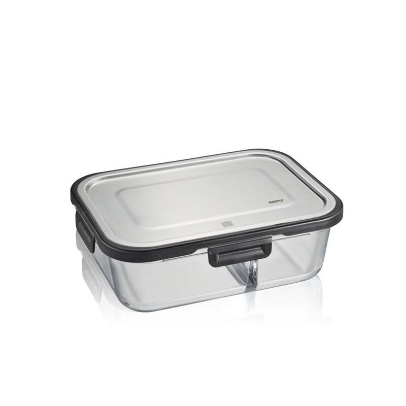 GEFU - pojemnik szklany prostokątny 1.2 ltr MILO