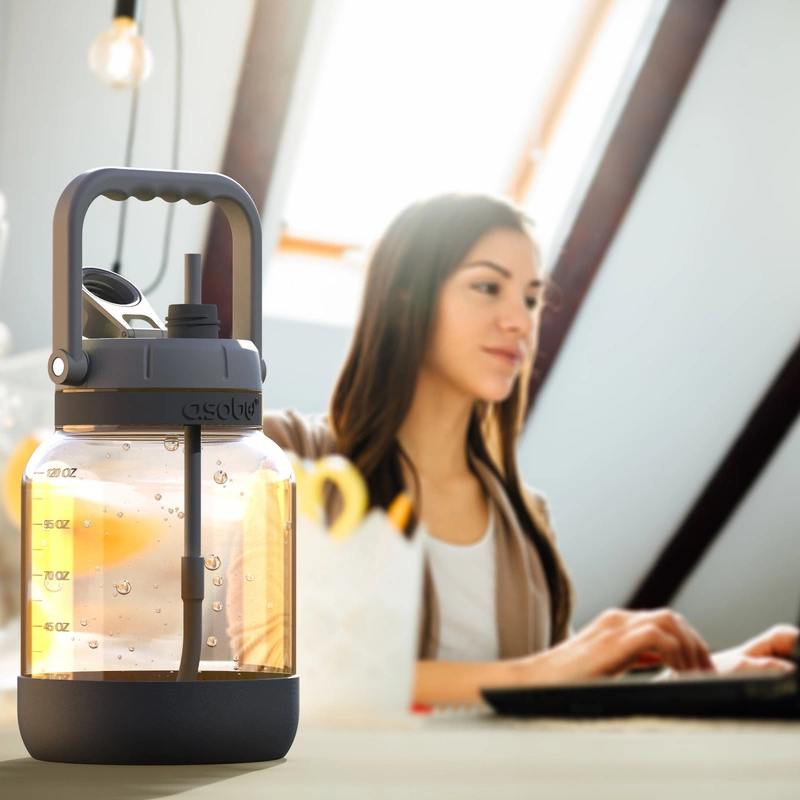 Asobu - Butelka JUMBO JUG BLACK, 1,48L