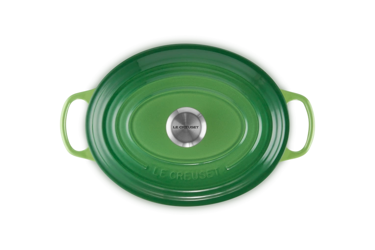 Le Creuset - brytfanna żeliwna Signature 29 cm 4,7 l bamboo green