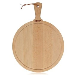 Boska - Deska do serwowania okrągła Amigo L buk