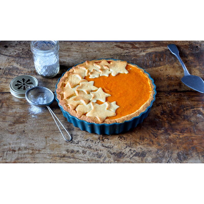 Emile Henry - Głębokie naczynie do tarty - 28 CM - biały