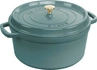 Staub - LA COCOTTE Garnek żeliwny okrągły 3.7 ltr eukaliptusowy