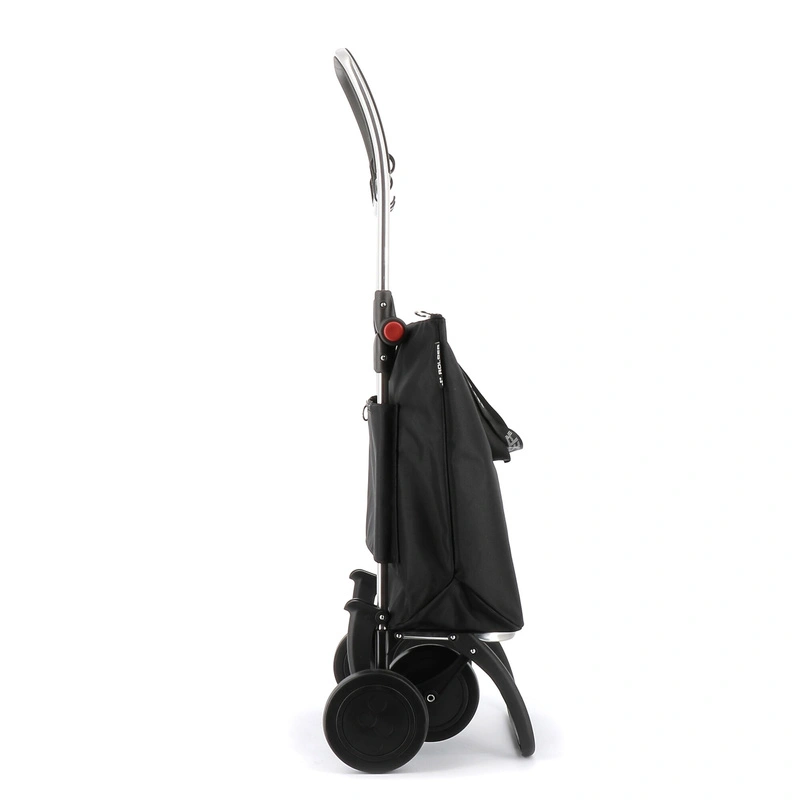 Rolser - Wózek na zakupy Mini Bag Plus MF 4L Czarny