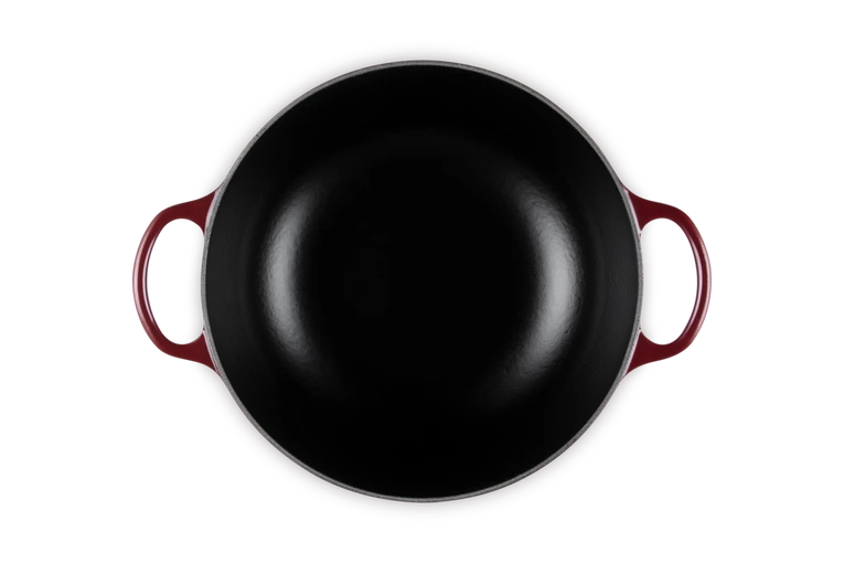 Le Creuset - La Marmite garnek żeliwny rodzinny garnet bordowy 26 cm