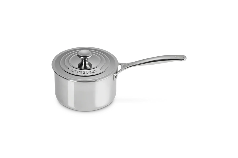 Le Creuset - komplet stalowych garnków 4 el. 3-ply