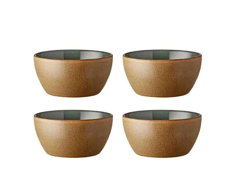 Bitz - Zestaw misek 4szt. 12cm Wood/Forest Stoneware