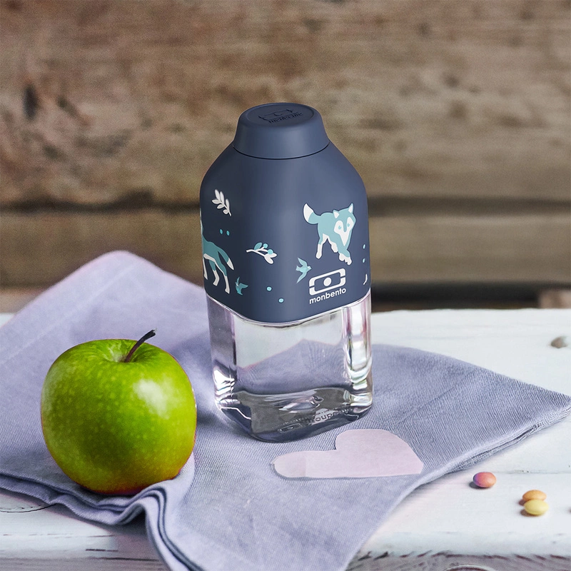 Monbento - Positive butelka na wodę 0,33L Wolf