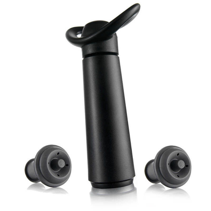 VACU VIN - Pompka do wina Concerto z 2 korkamiczarny