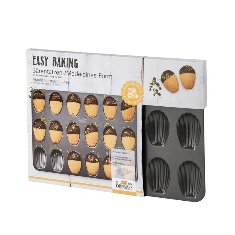 Birkmann - Forma do magdalenek EASY BAKING - 18 ciastek