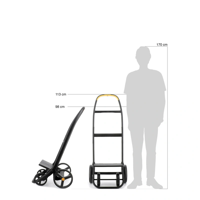 Rolser - Wózek na zakupy Clec Termo Eco 8 Plus Lemon Carbon