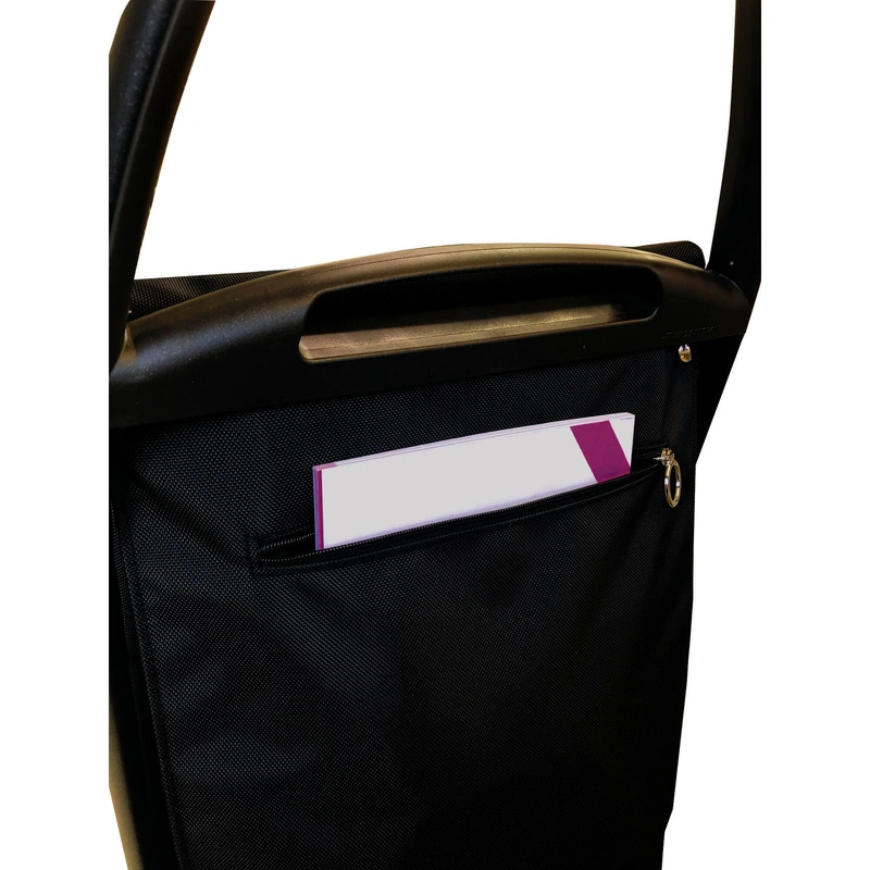 Rolser - Wózek na zakupy Com Tweed 8 Black Tube Zielony