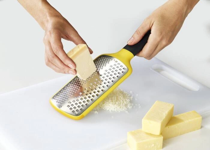 Joseph Joseph - Tarka podwójna z uchwytem, żółta, Multi-Grate