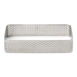 Patisse - Perforowany prostokątny pierścień do wypieków 10x6cm