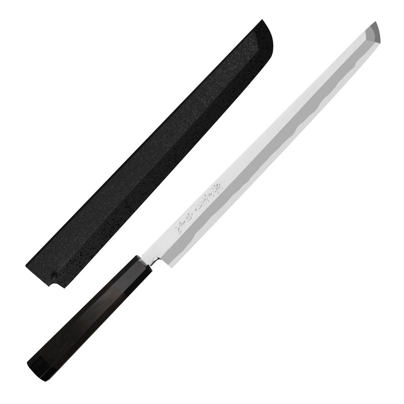 Sakai Takayuki - Byakko Shirogami#1 Nóż Sakimaru 30 cm