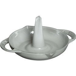 Staub - opiekacz do kurczaka 24 cm, szary
