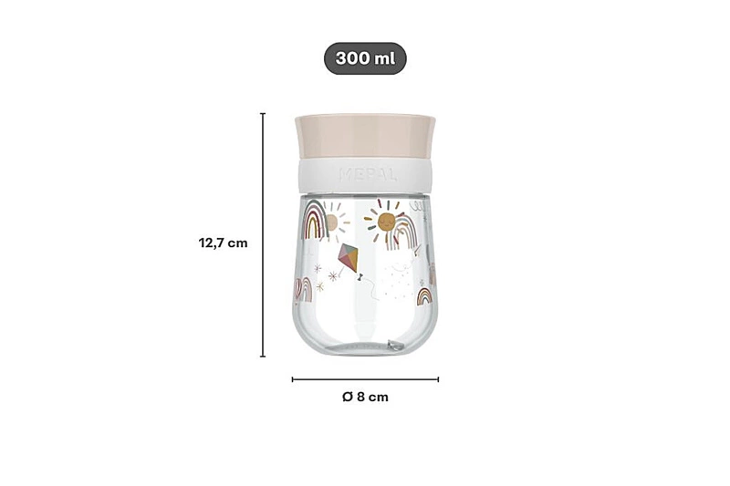 Mepal - Kubek dziecięcy treningowy do nauki picia Mio 300 ml Forest Friends