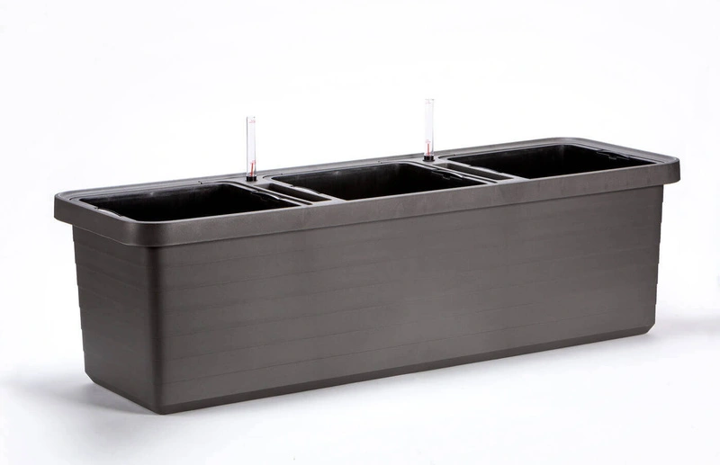 Urbalive - BERBERIS TRIO Donica samonawadniająca 117 x 39 cm, szary