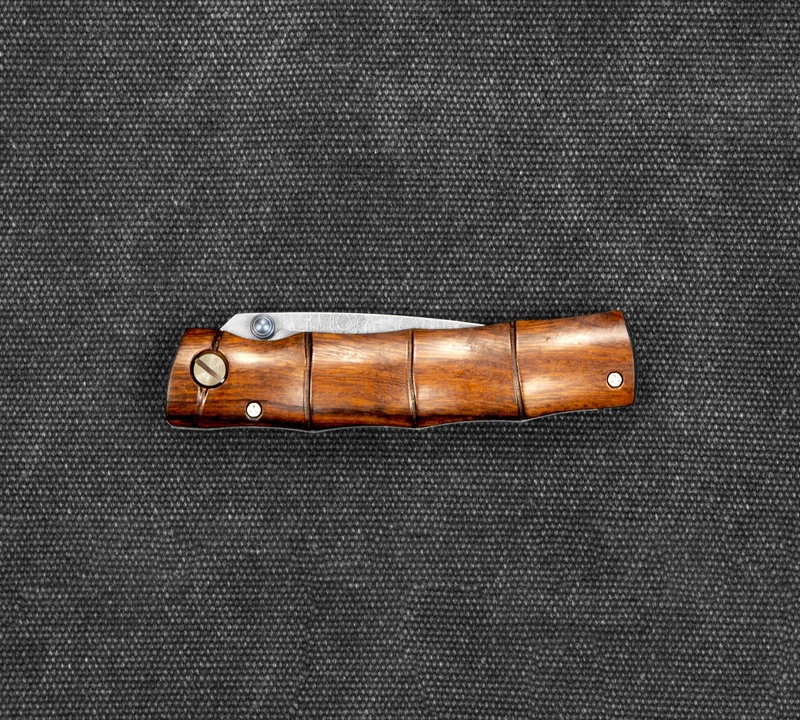 Mcusta - Shinra Emotion Iron wood Damascus VG-10 6,5 cm