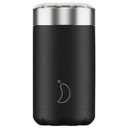 Chilly's Bottles - Termos obiadowy Chilly's| 500ml Black Monochrome
