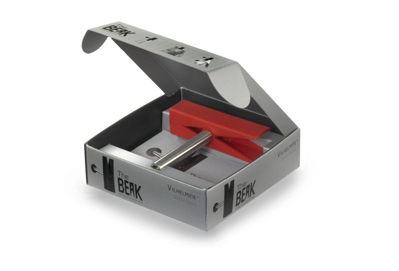 Wieszak klamerka The Beak biały haczyk