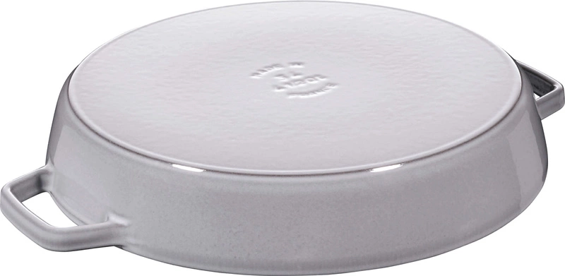 Staub - głęboka patelnia żeliwna 20 cm szara