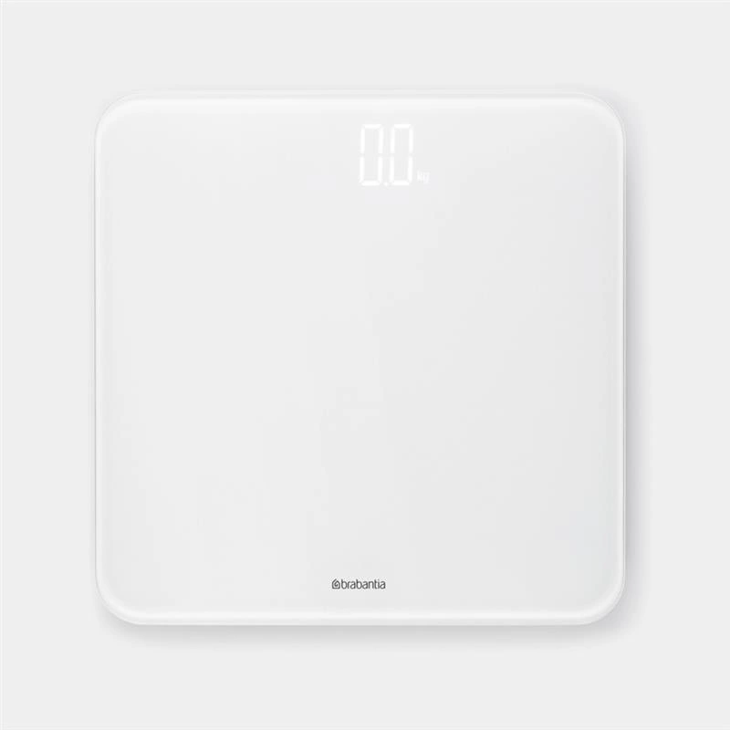 Brabantia - Waga łazienkowa cyfrowa ReNew biała