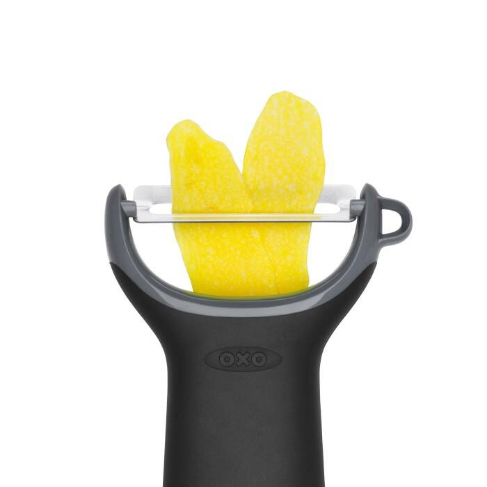 OXO-Obieraczka Y czarno-szara, Good Grips