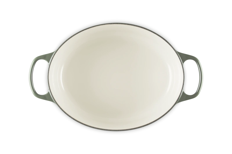 Le Creuset - brytfanna żeliwna emaliowana Signature 31 cm 6,3 l thyme
