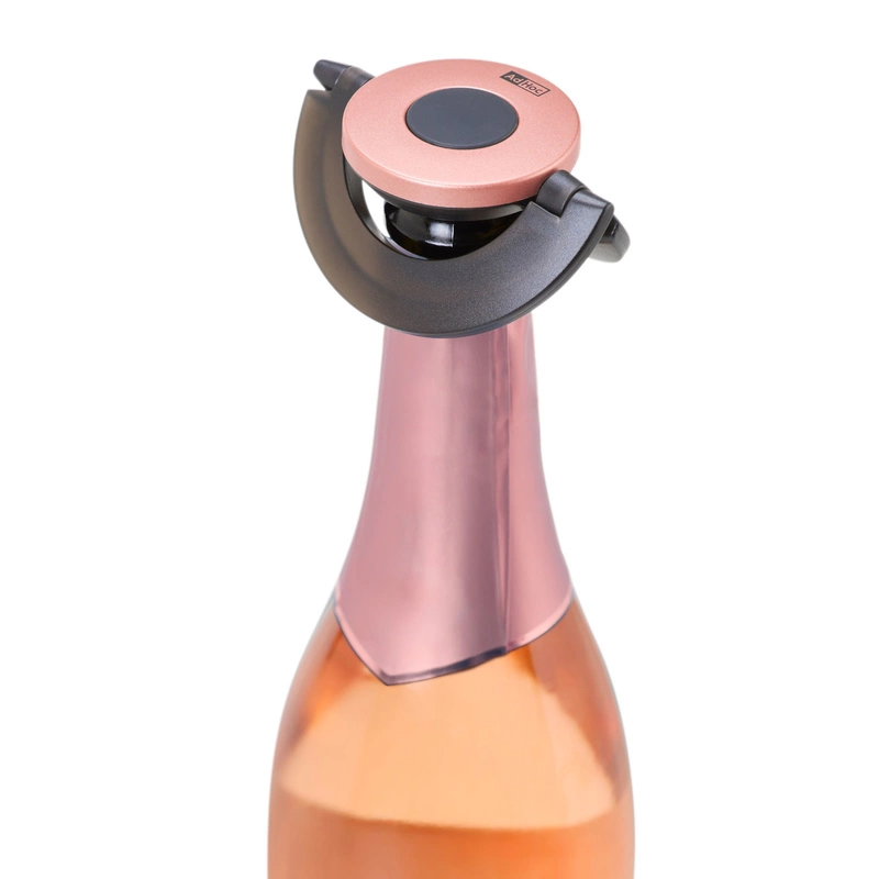 AdHoc - Korek do szampana Gusto czarno-różowy