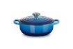 Le Creuset - garnek żeliwny Signature Saute lazur 3,4 l 24 cm