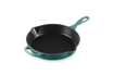 Le Creuset - patelnia żeliwna głęboka o smażenia i serwowania 26 cm bleu riviera