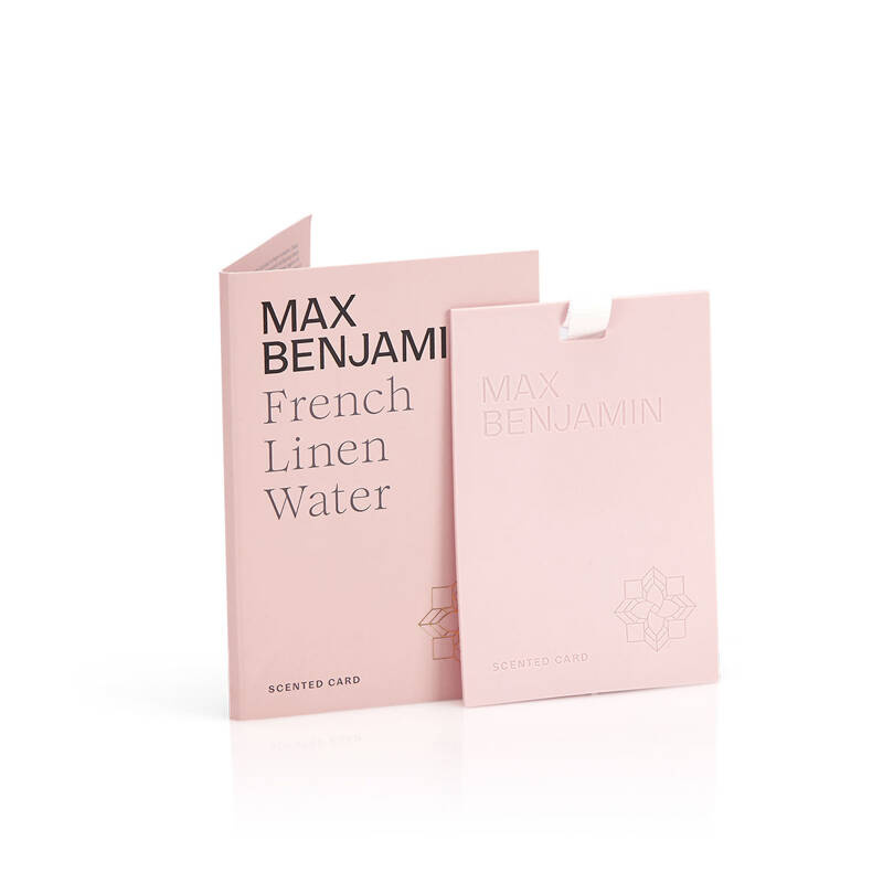 Max Benjamin - Karta zapachowa French Linen Classic