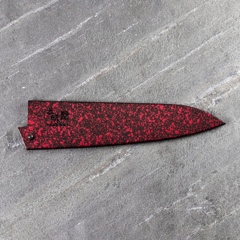 Mcusta – Drewniany pokrowiec "Saya" na nóż Szefa kuchni 18cm