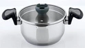 Carl Schmidt - Garnek stalowy z pokrywą 16 cm 1 l Aron