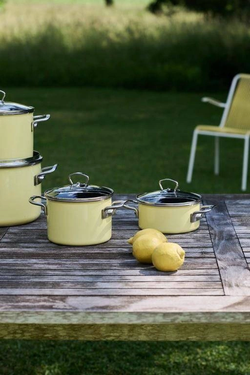 Riess - Riess- Zestaw garnków 5cz. Lemon