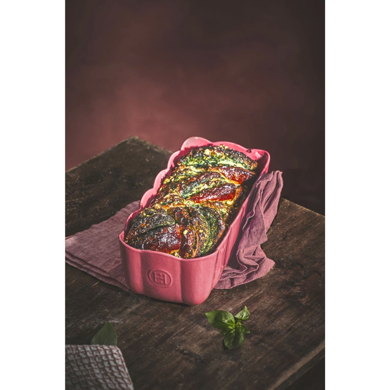 Emile Henry - Keksówka ceramiczna 26 cm różany Madeleine