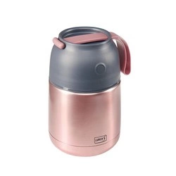 Lurch - pojemnik termiczny, stal nierdzewna/silikon, 0,48 l, różowe złoto